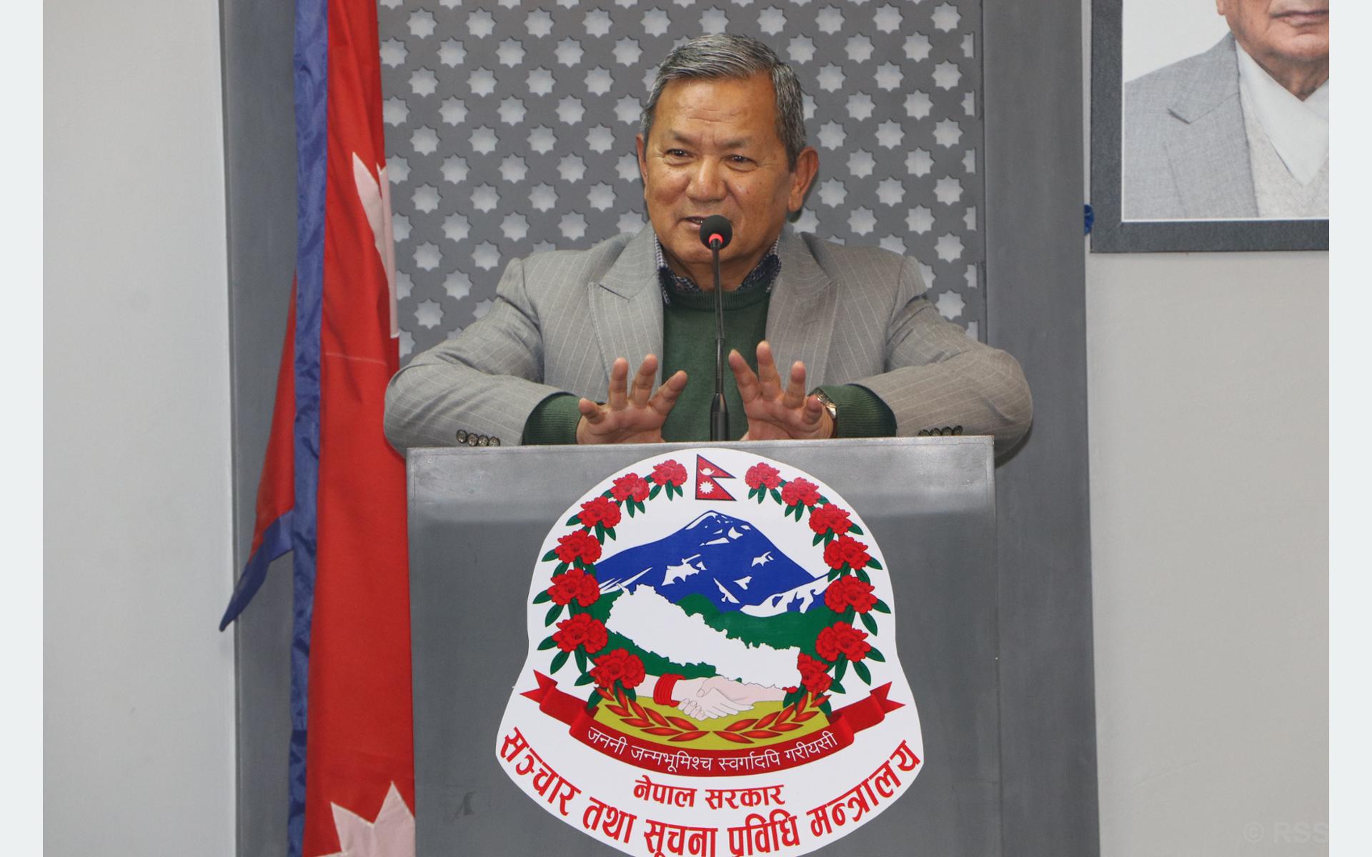 Info Ministry claims 100 percent achievement of target during last three months