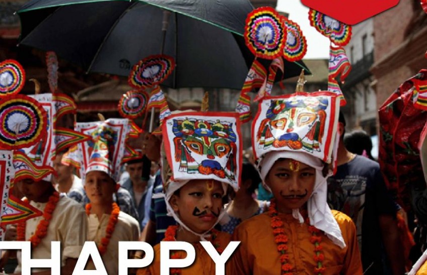 The ‘cow festival’, Gaijatra being observed