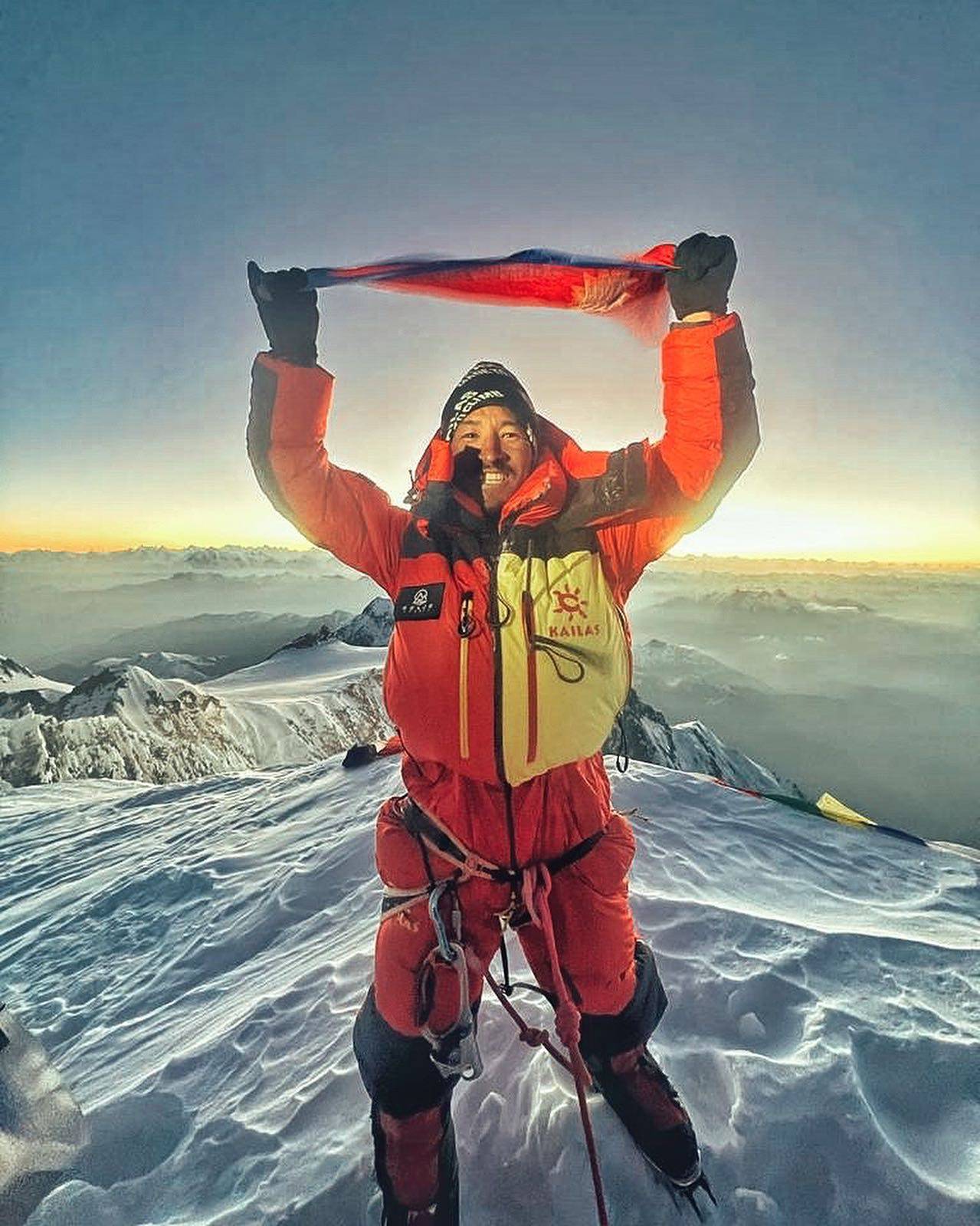 Sanu Sherpa, summiteer of ‘eight thousanders’, awarded