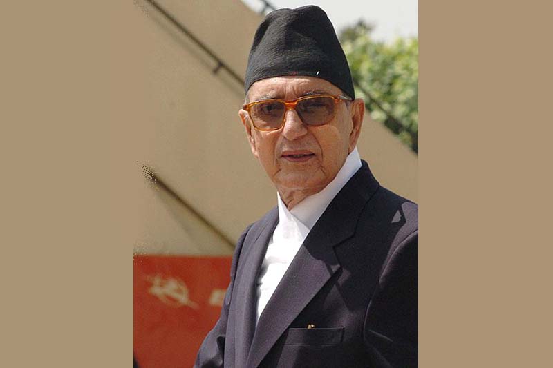Late Girija Prasad Koirala’s statue unveiled in Jhapa