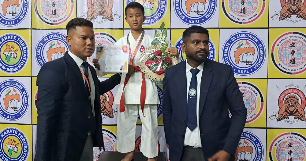 Nepal clinches first gold medal in Karate