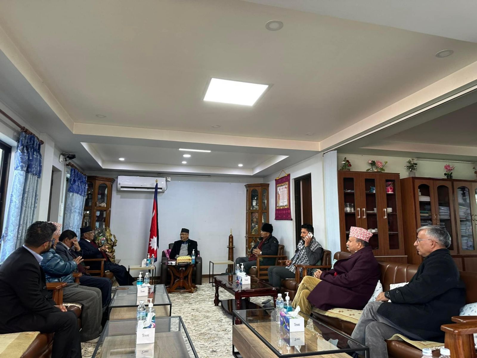 3 party meeting: Formation of new government
