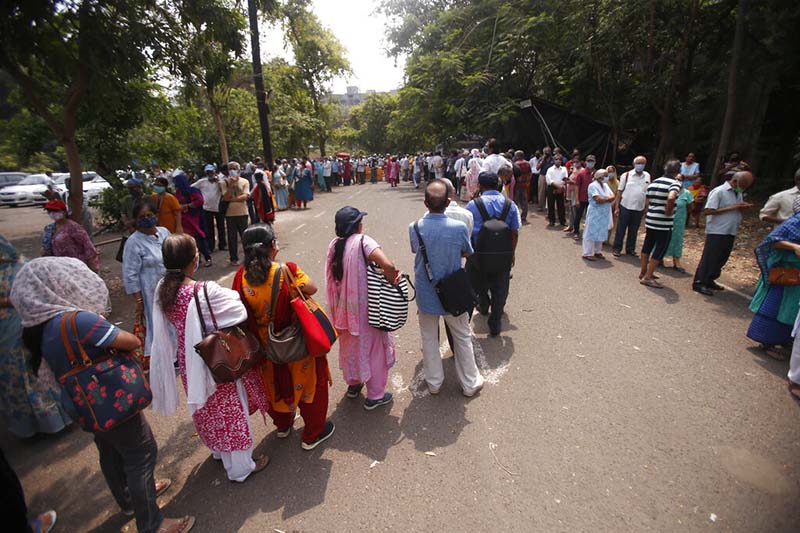 Indian COVID-19 tally reaches 25,772,440, daily deaths fall below 4,000