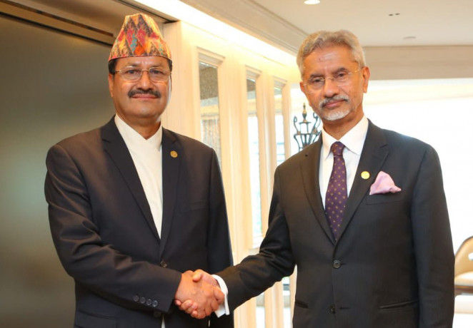Foreign Minister Saud and his Indian counterpart Jaishankar meet