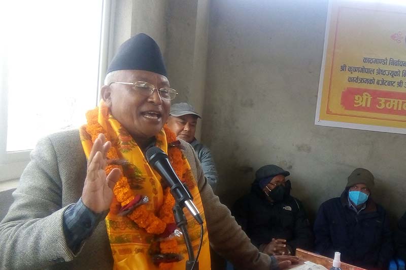 Election declared for political stability: Education Minister Shrestha