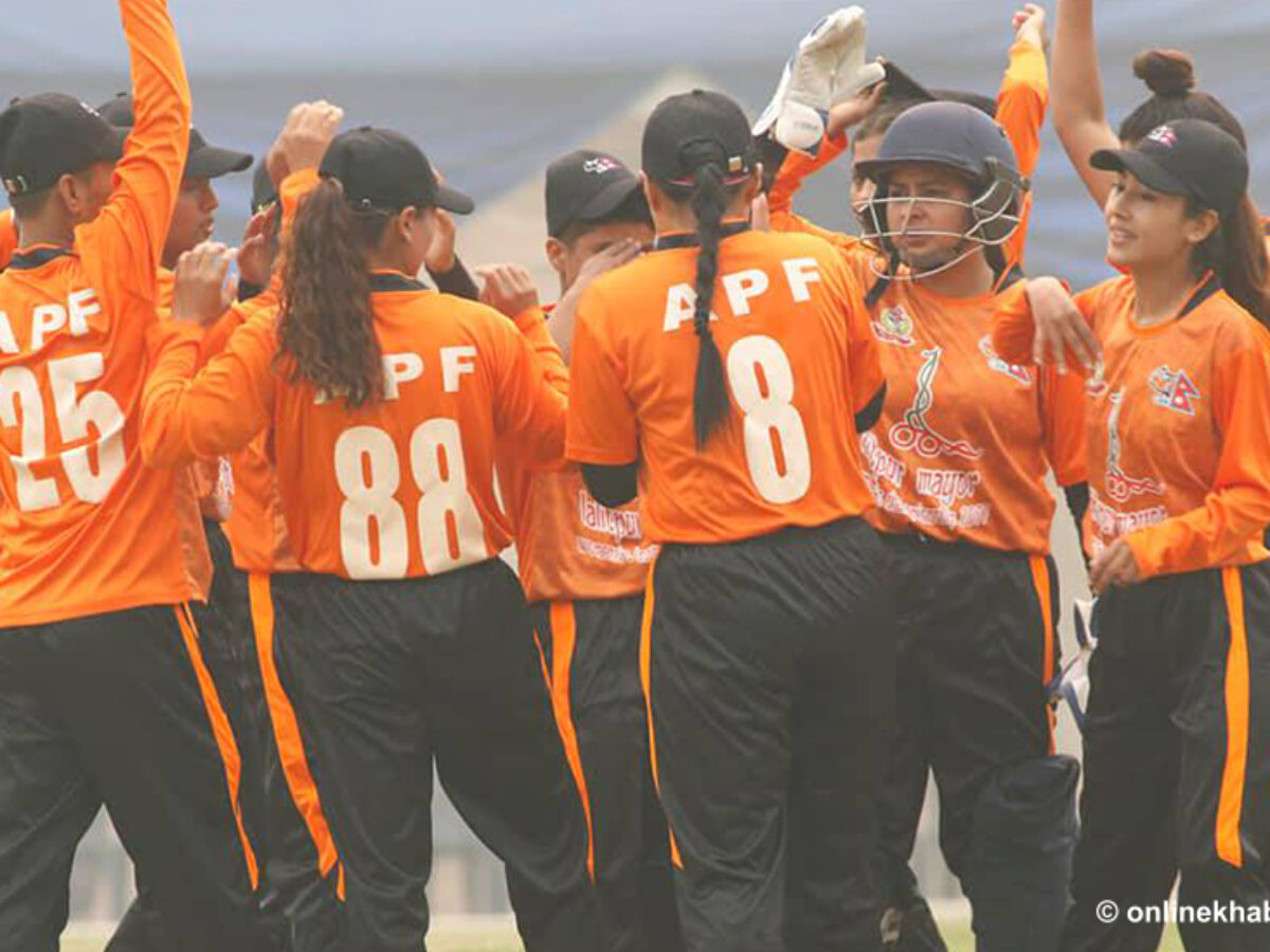 Women’s cricket: APF’s third consecutive win