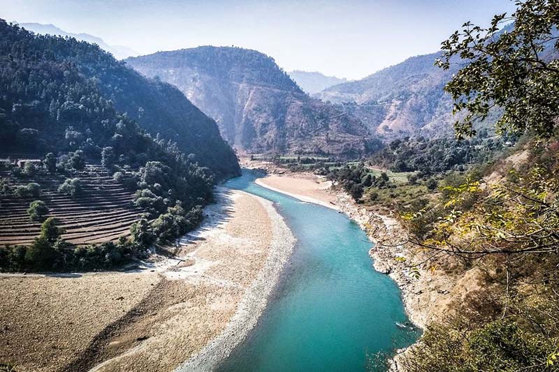 Mahakali River feared blocked due to landslide