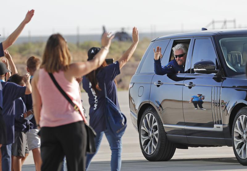 Richard Branson’s flight sparks new optimism