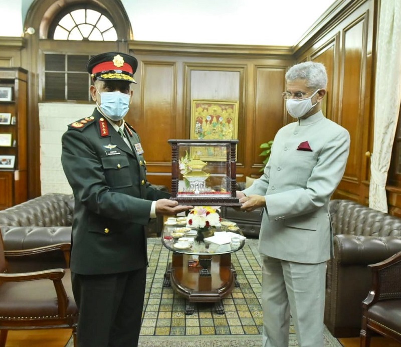 COAS Sharma meets senior Indian officials