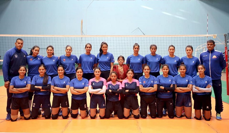 Nepal announces National Women Volleyball Team