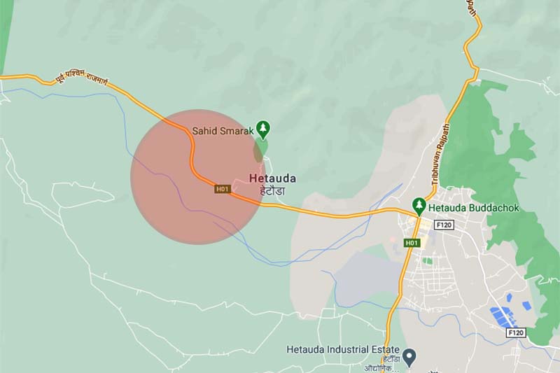 One killed in road accident in Bhimfedi