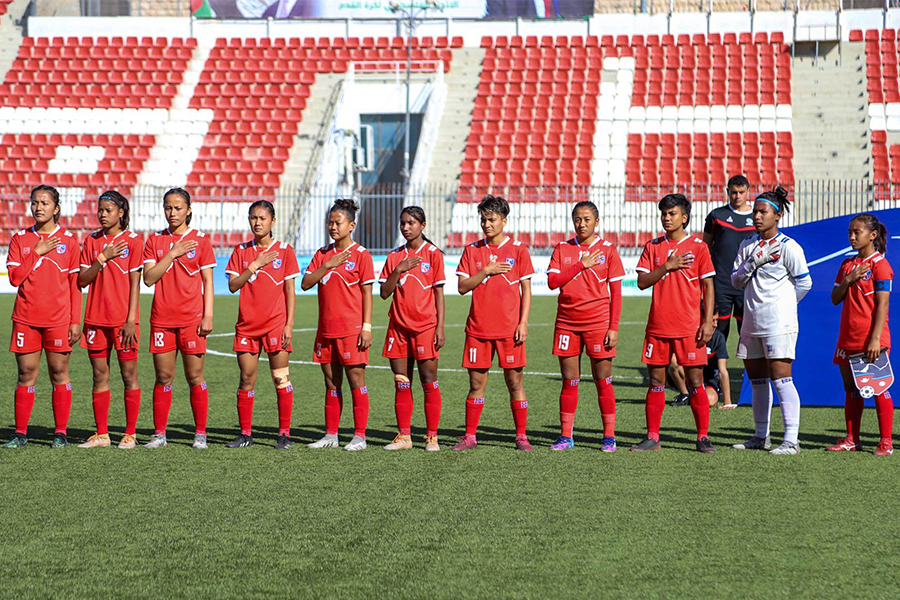 Nepal VS Myanmar for second round of AFCU-20 Asian Cup qualification