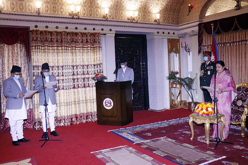 Two ambassadors sworn in