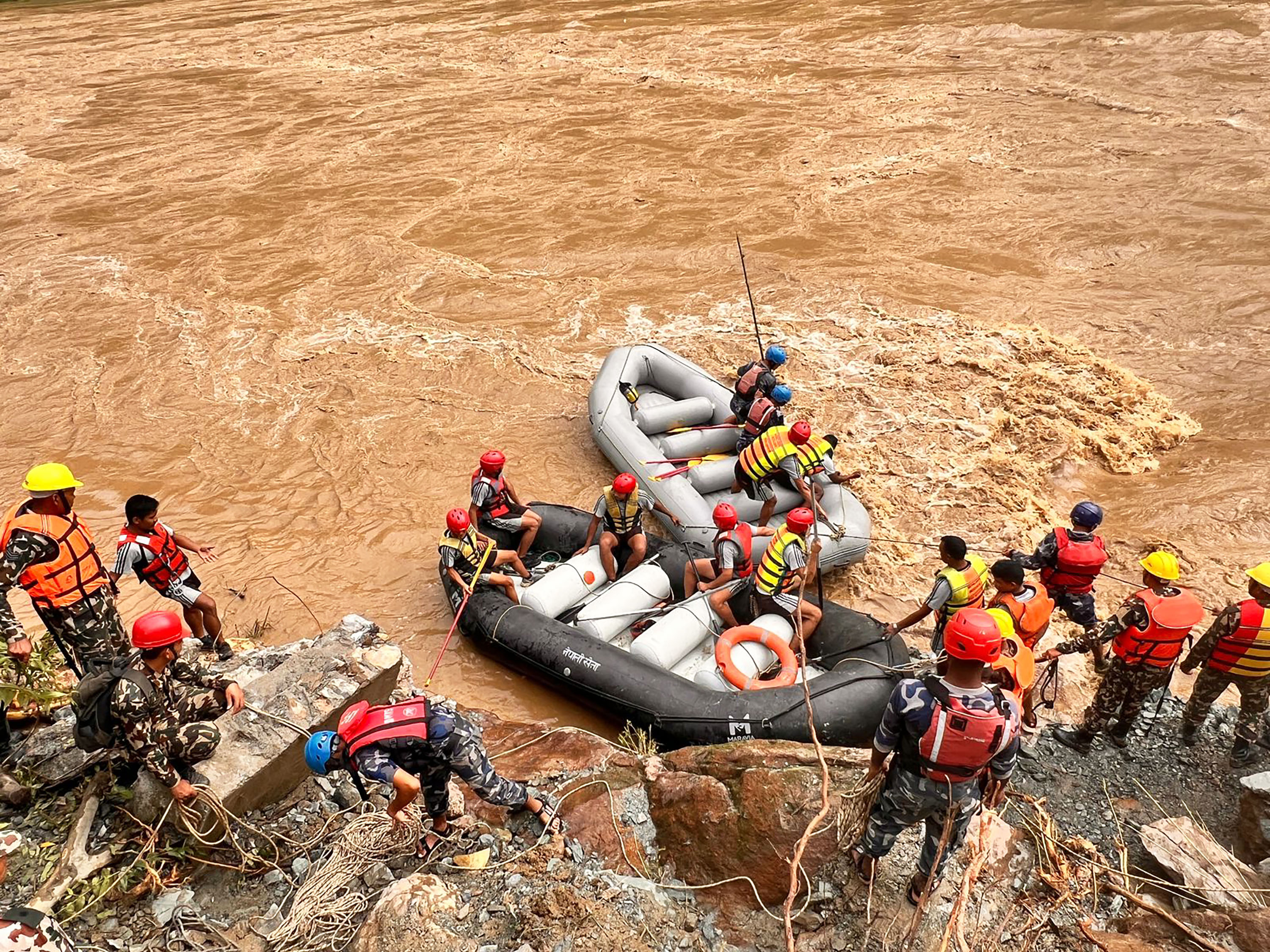 Two dead bodies found on Narayani riverbank