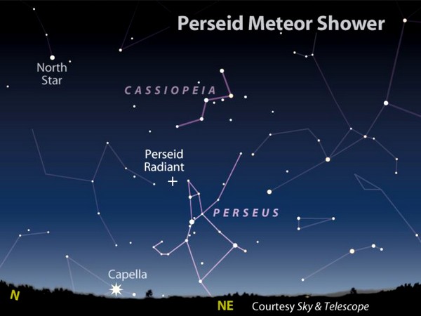 Perseid meteor shower to be visible from August 11