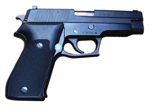 Pistol recovered