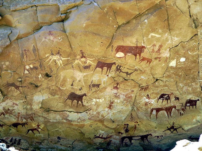 Ancient rock painting complex found in NW China