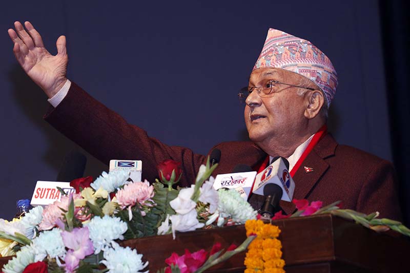 I am firm to continue journey to prosperity: PM Oli