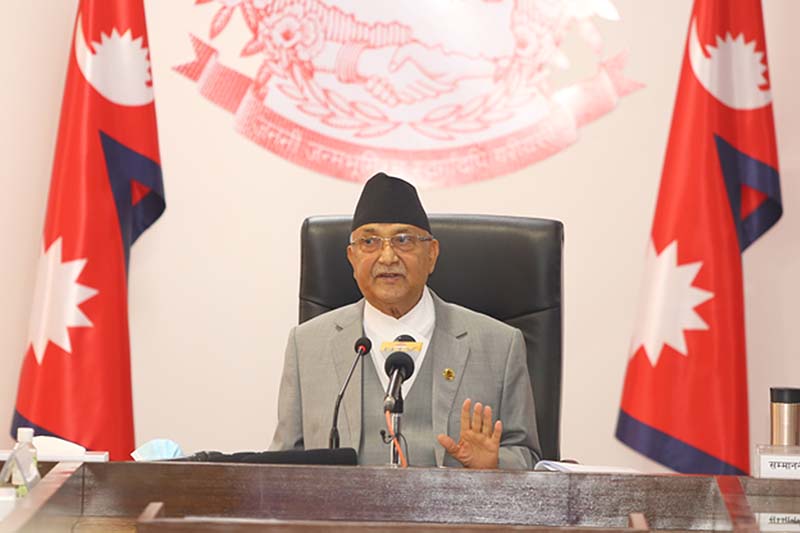 PM gives swab for PCR test