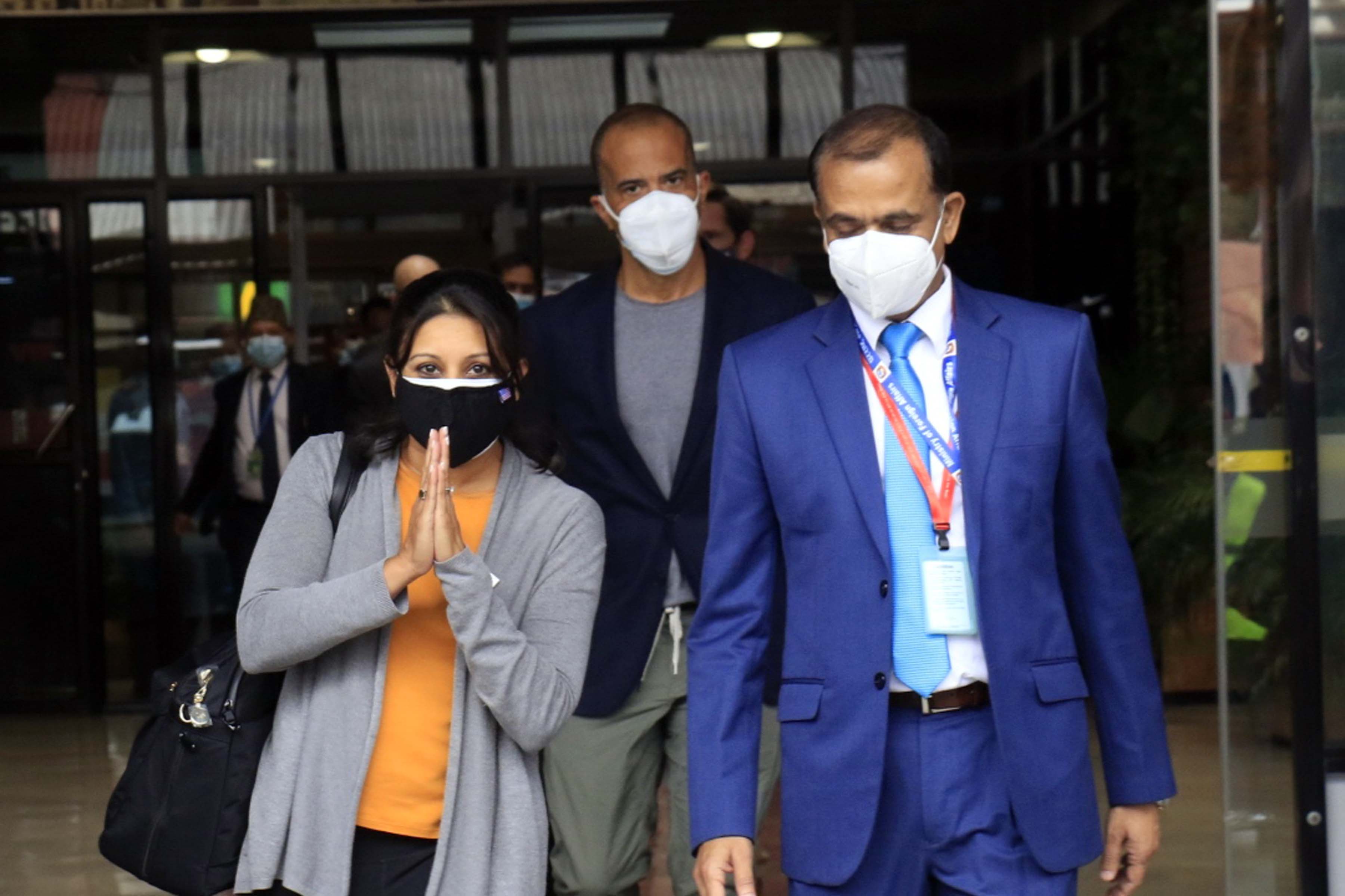 MCC Vice President Sumar, Deputy Chair Brooks arrive in Nepal