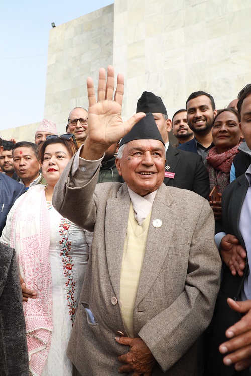 President Paudel pays homage to Living Goddess Kumari