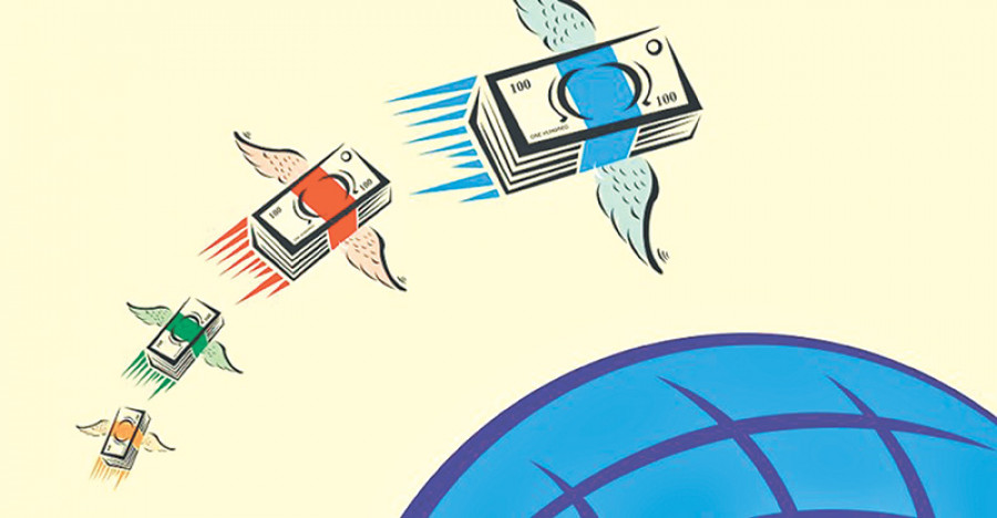 Remittance inflow increases 27.1 percent in 6 months