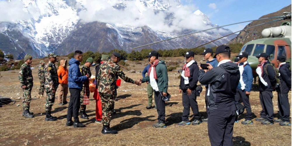 NA team moves toward Solukhumbu for Clean Mountain Campaign