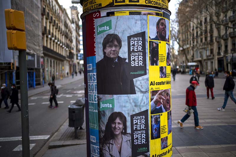 Spain: Catalan vote to test pandemic’s impact on separatism