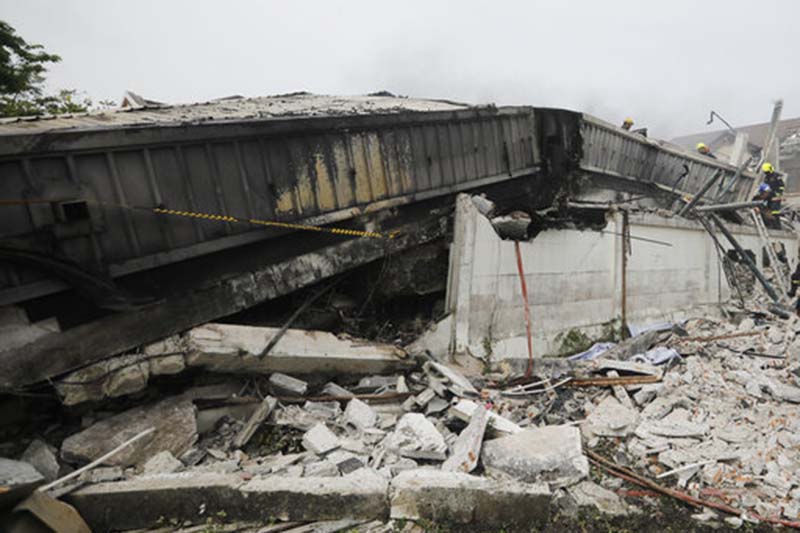 Bangkok home collapses after fire; 3 dead, several trapped