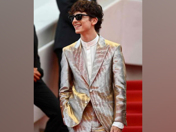 Timothee shares his first look as Willy Wonka