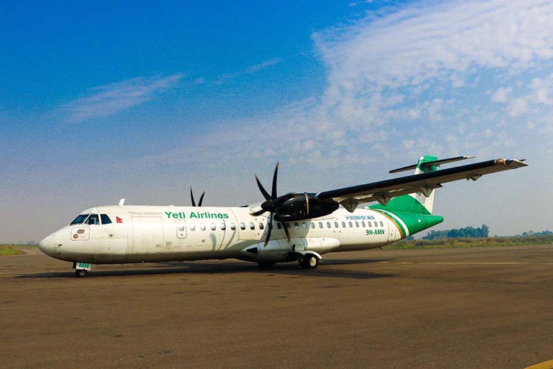Yeti Airlines successfully conducts Kathmandu-Varanasi-Kathmandu proving flight