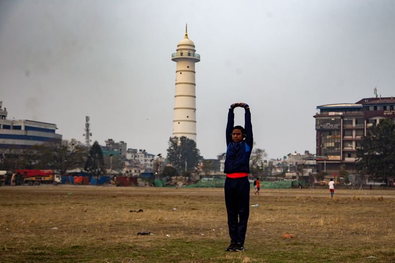 Visual stories of Morning in Tudhikhel