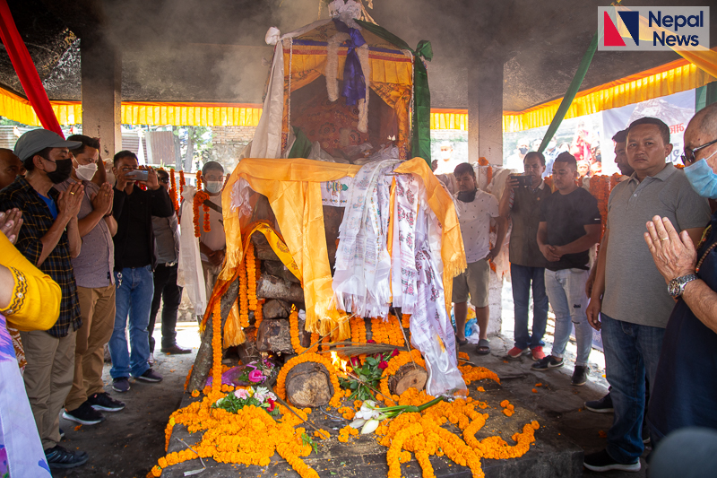 Famous climber Shambhu Tamang last rites