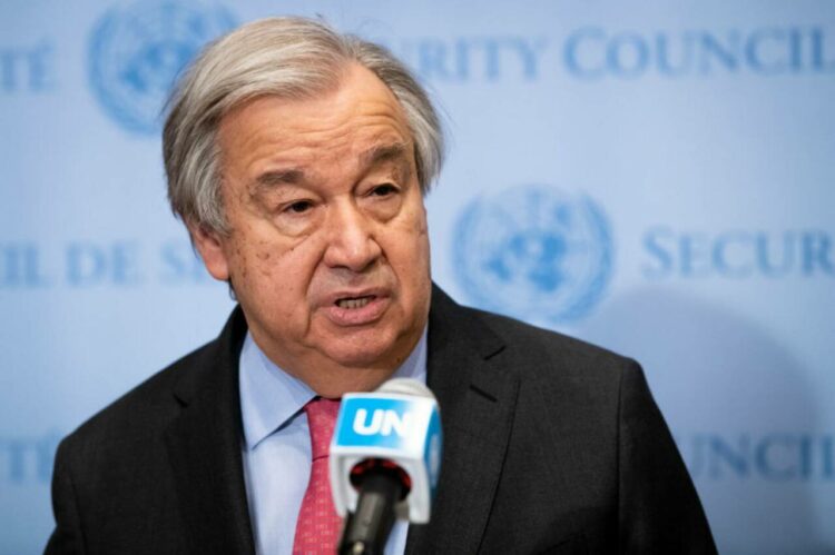 UN chief sees ‘flame of hope’ in Syria, calls for end to Israel strikes