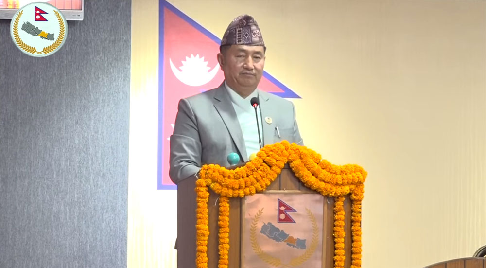 Lama given responsibility of Acting Chief Minister of Bagmati Province