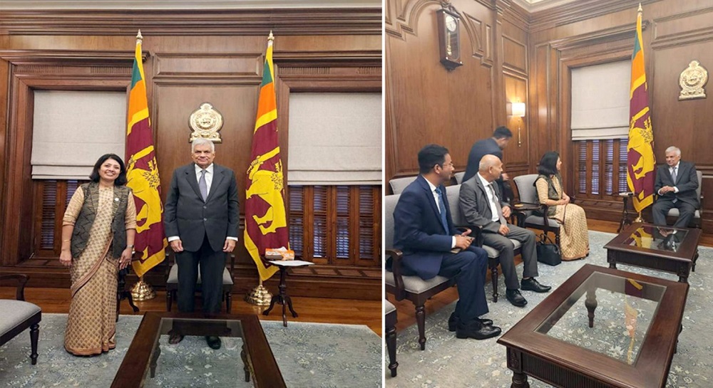 High official meeting of Nepal and Sri Lanka