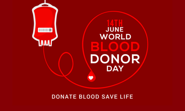 World Blood Donor Day being observed today