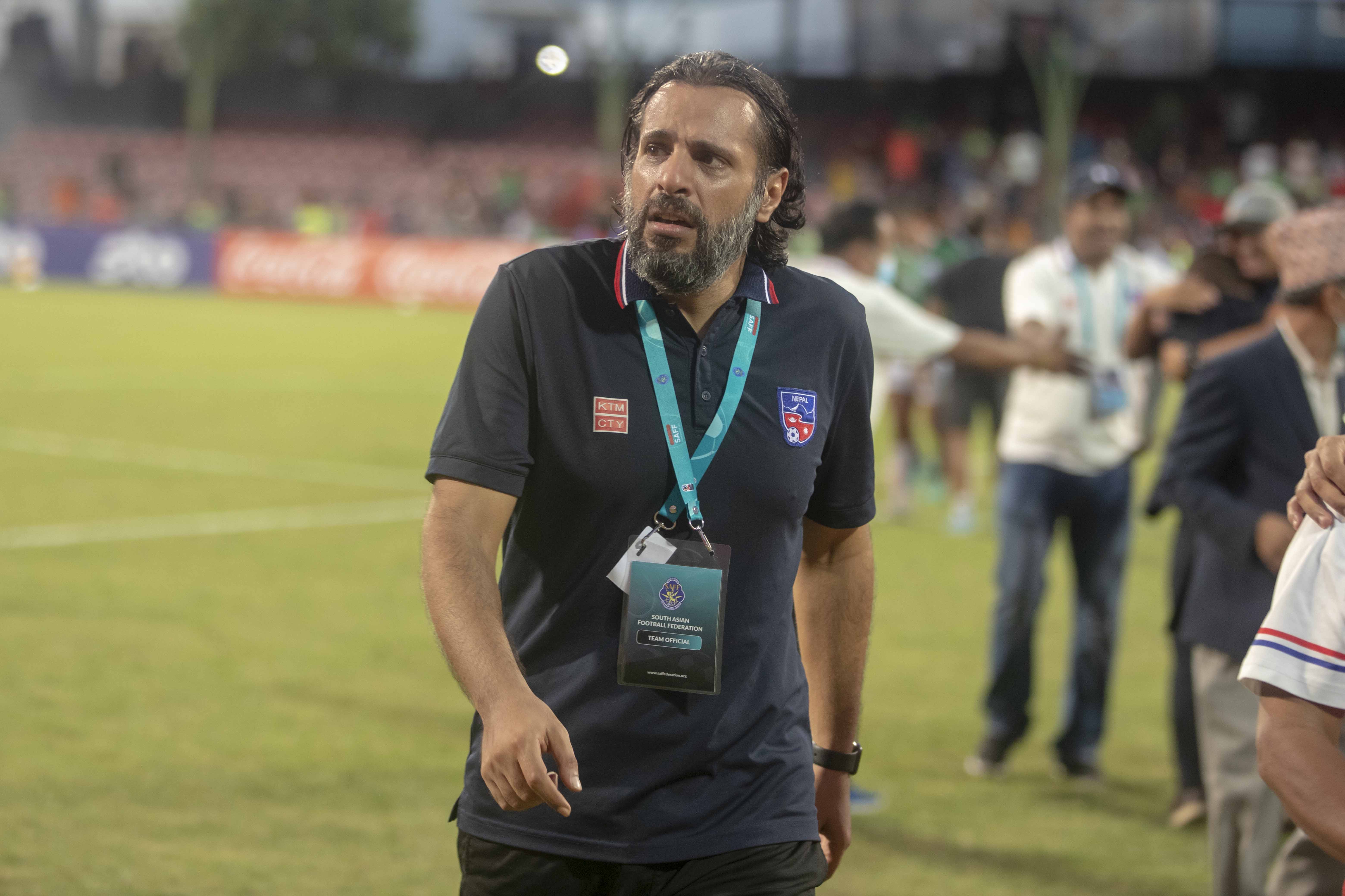 Coach Al Mutairi announces resignation from Nepali team