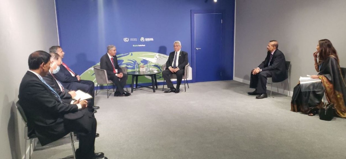PM Deuba meets Ben Wallace