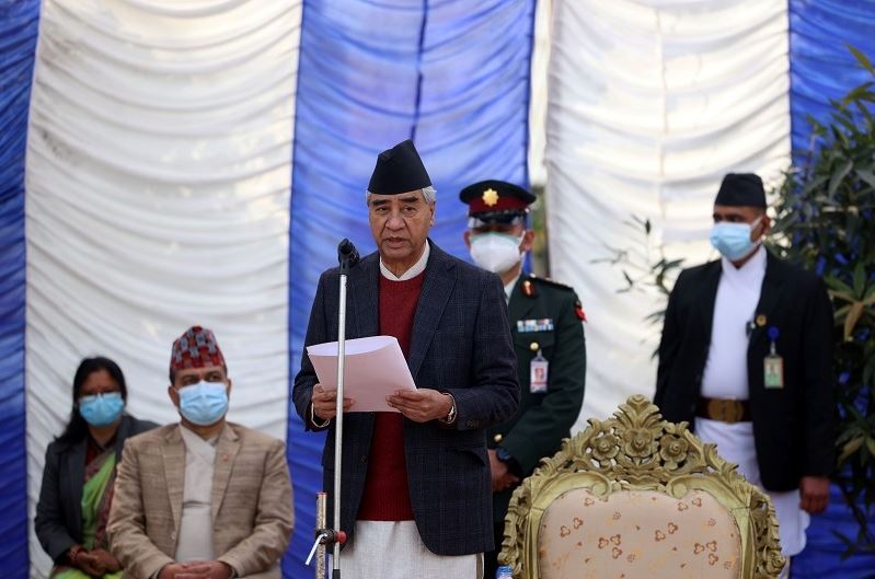 Prime Minister Deuba inaugurates Nepal’s first Chobhar dry port