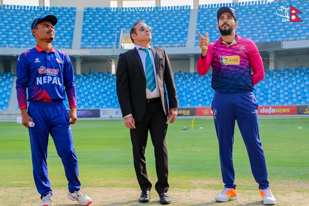 CWCL2: Nepal wins the toss, to field first