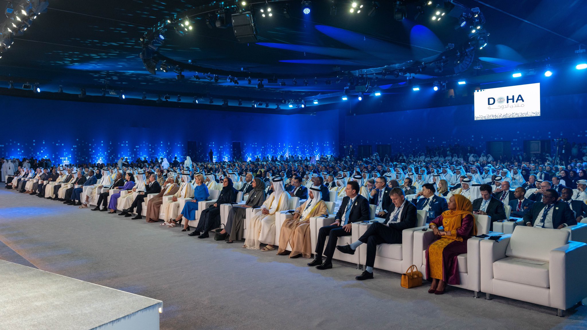 Foreign Minister Saud attends opening ceremony of 21st Edition of Doha Forum
