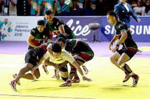 Nepal Army Club and APF Club compete in Kabaddi Championship