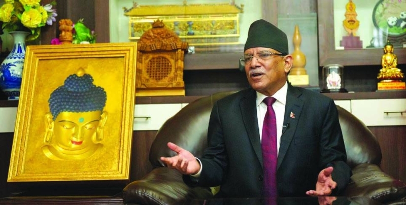 Dahal pledges to spearhead economic revolution from Gorkha