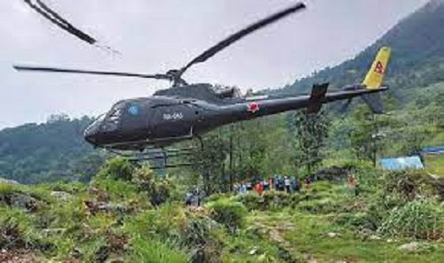 Wind hampers transport of ballot boxes in Dolpa