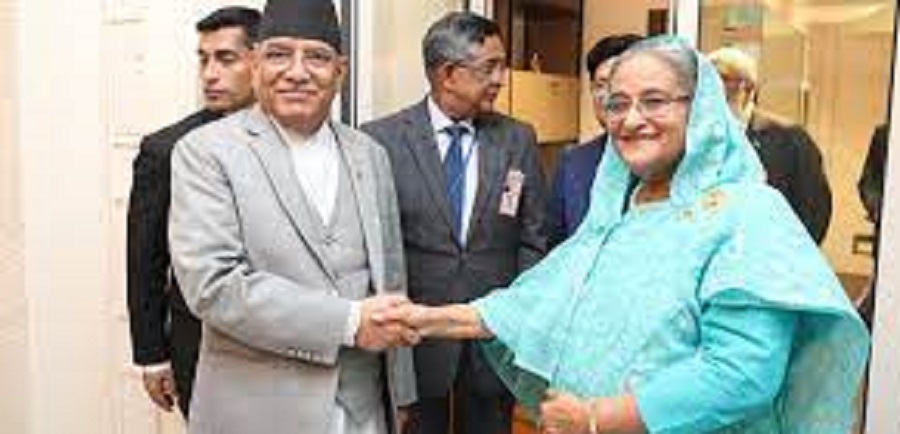 PM and his Bangladesh counterpart Hasina hold meeting