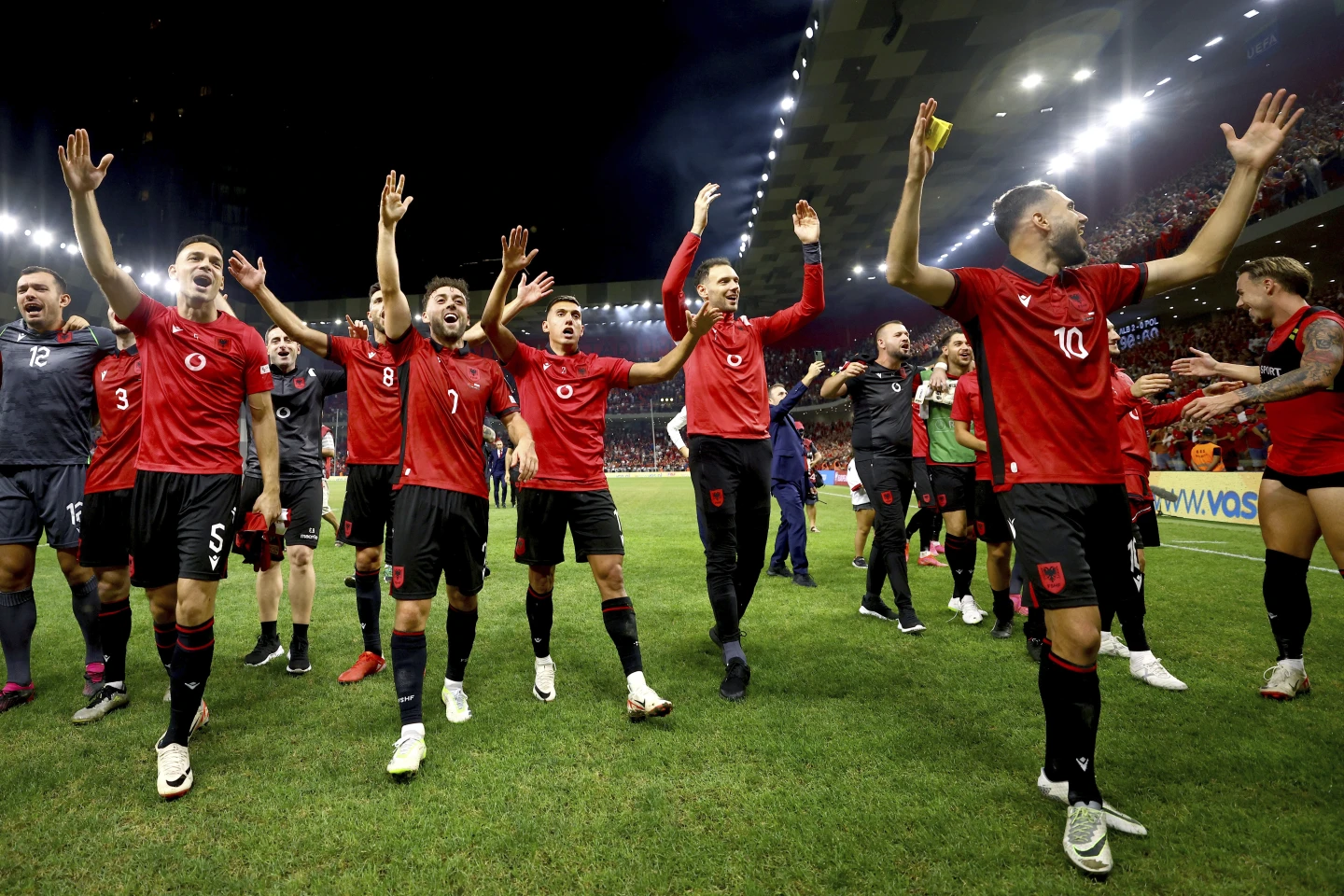 Albania defeat Poland in Euro 2024 qualifiers