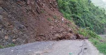 Obstructed Saljhandi-Dhorpatan road section resumes