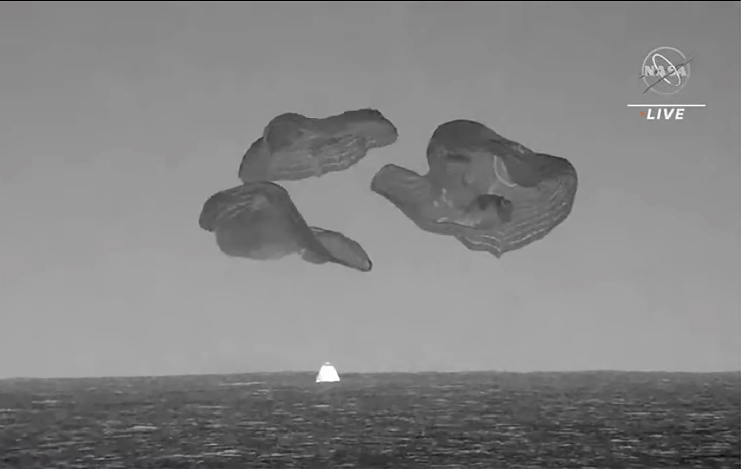 Four astronauts return to Earth in SpaceX capsule
