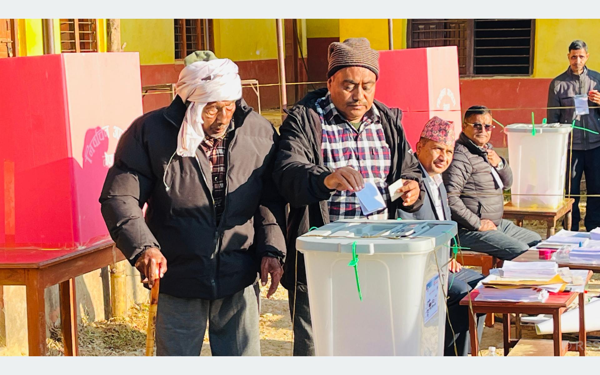 Voting goes on in Darchula, Gorkha and Gulmi